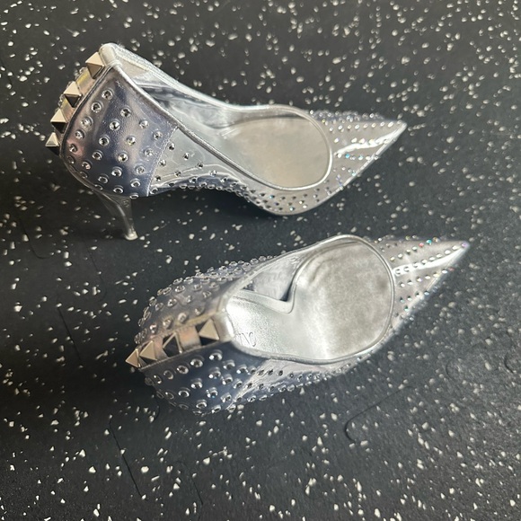 VALENTINO GARAVANI
107MM Embellished Stiletto Pumps - Picture 2 of 6